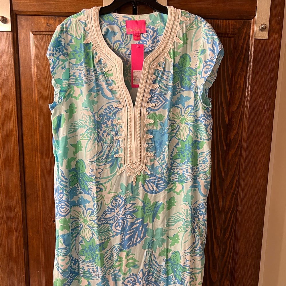 NWT Lily Pulitzer dress ,blue whisper shift dress